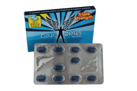 10 Blue Zeus Male Enhancement Pills